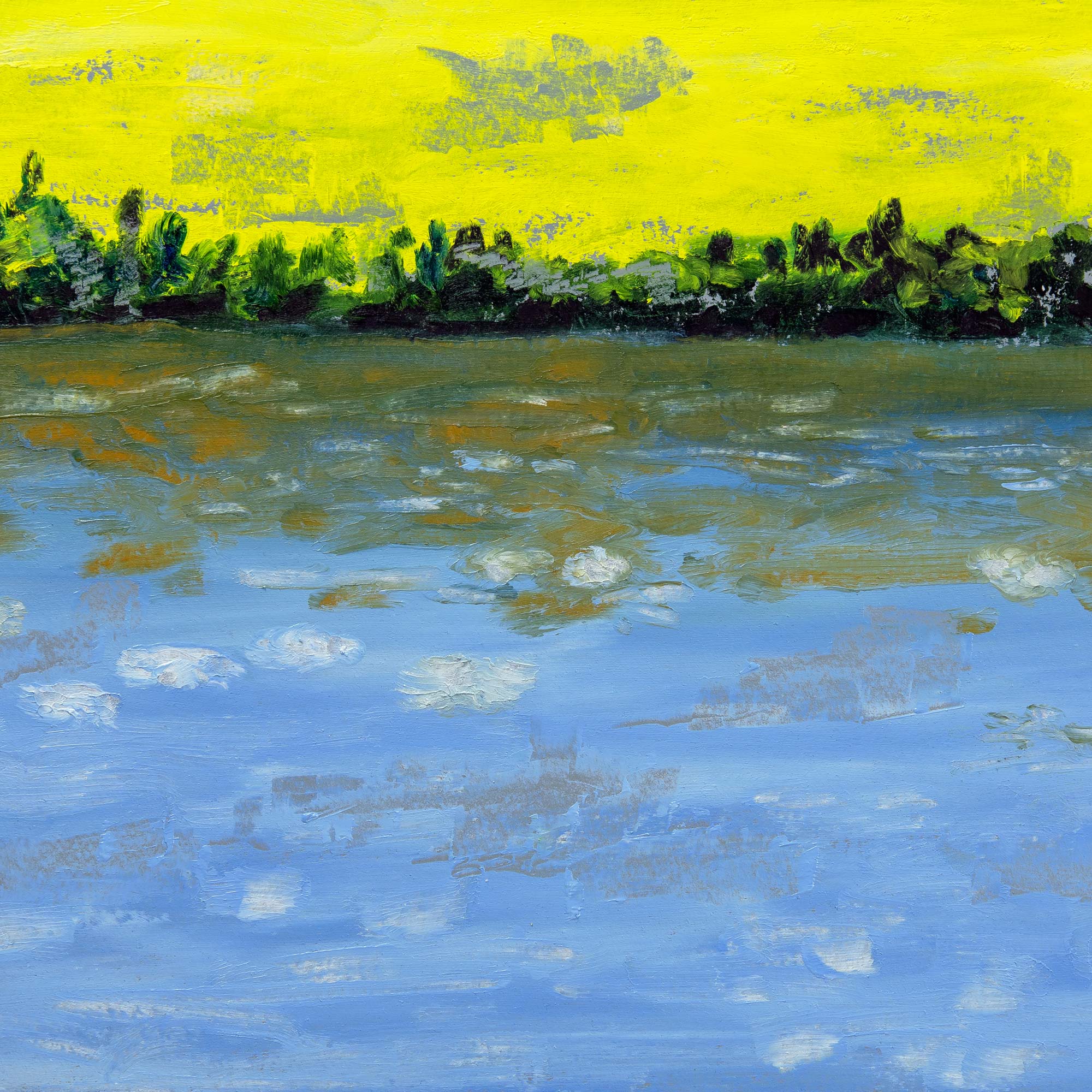 Clouds in the Lake II