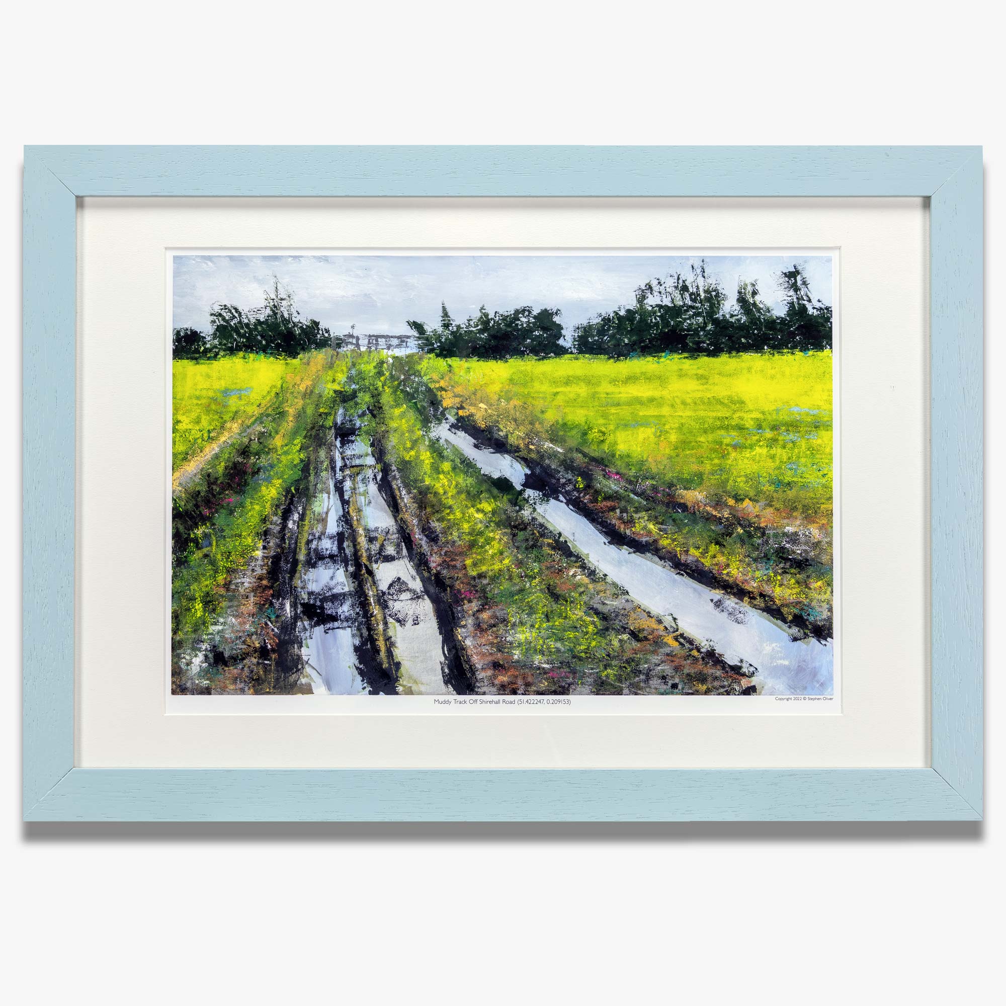 Muddy Tracks, Shirehall Rd (print)